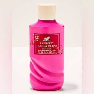 Bath and Body Works Raspberry Holiday Pie Bar 🍰 Body Wash